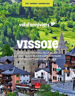 Plan du village de Vissoie - hiver 2022-23