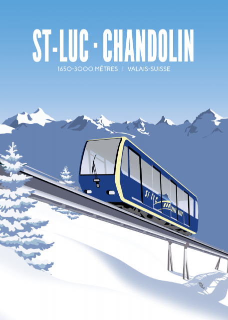 Goodies Funiculaire St-Luc/Chandolin