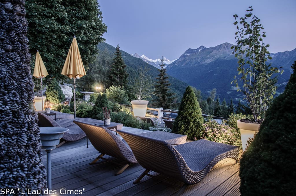 Terrasse du spa