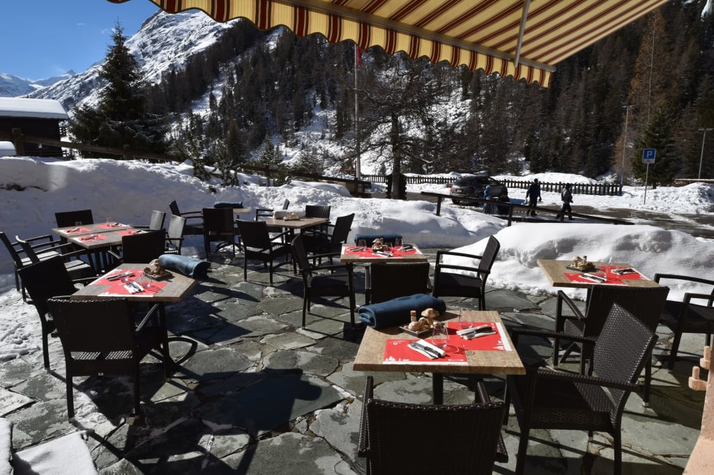 Terrasse hiver