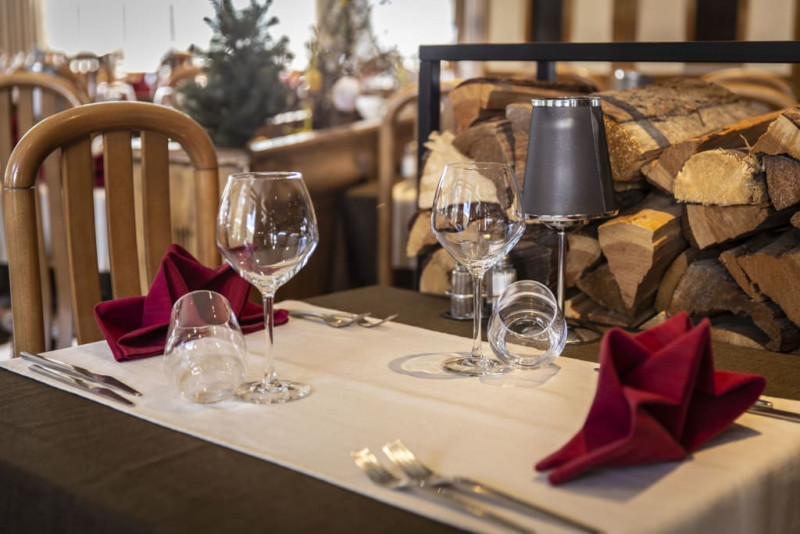 Table au restaurant