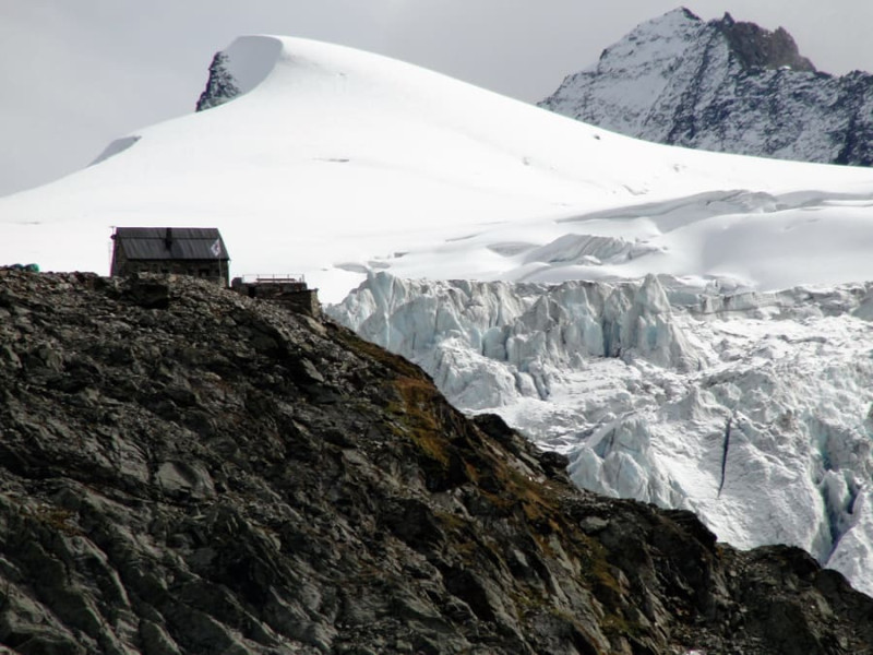 Moiry hut Moiry hut