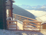 terrasse en hiver