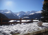 terrasse en hiver