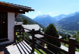 Vue depuis le chalet Vue depuis le chalet