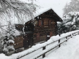 Chalet en hiver