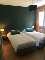 Chambre 2x lit simple