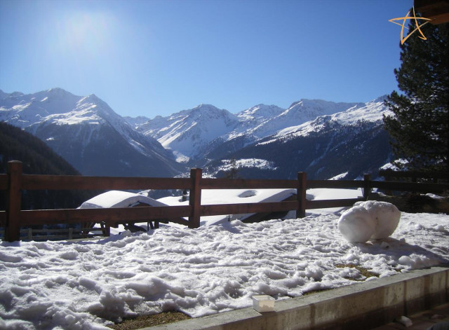 terrasse en hiver