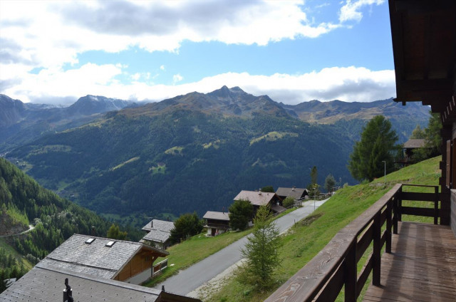vue du balcon