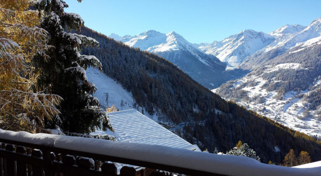 vue ext sud vers Cervin hiver vue ext sud vers Cervin hiver