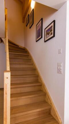escalier à la mezzanine