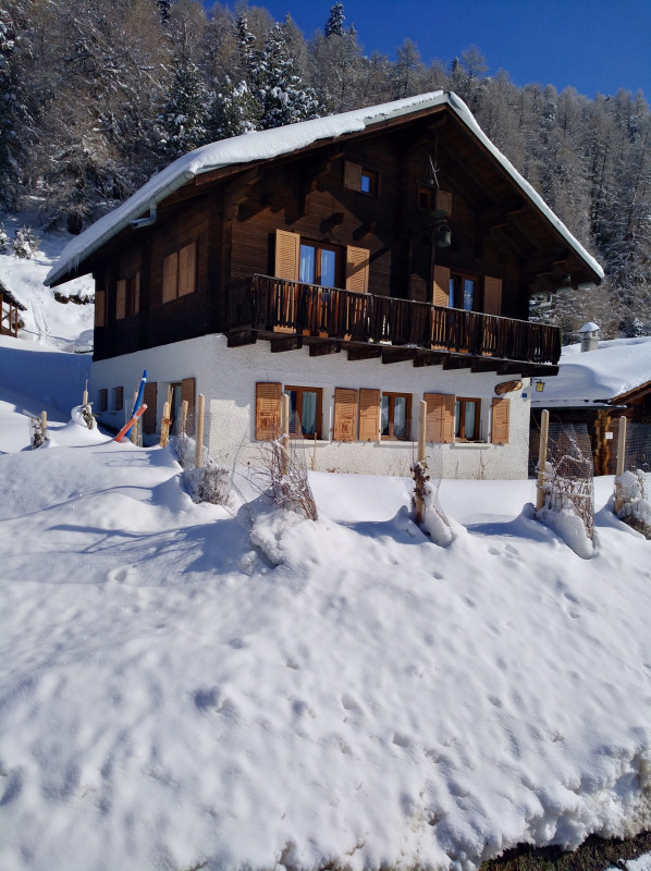 Chalet en hiver Chalet en hiver