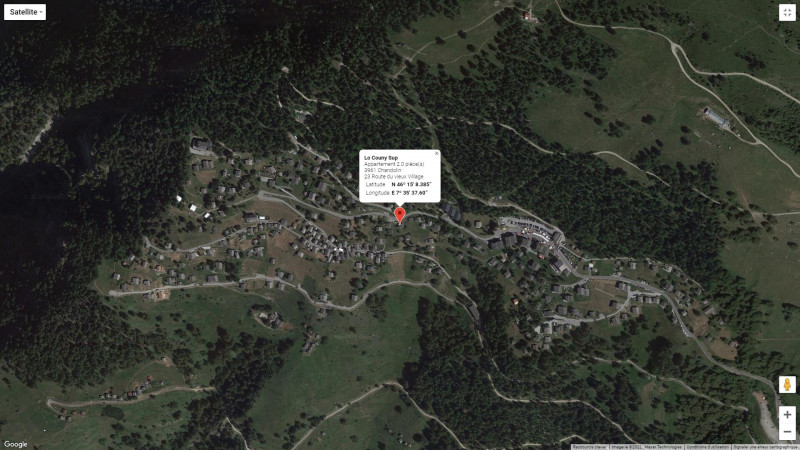 Plan de situation Lo Couny Sup Plan de situation Lo Couny Sup