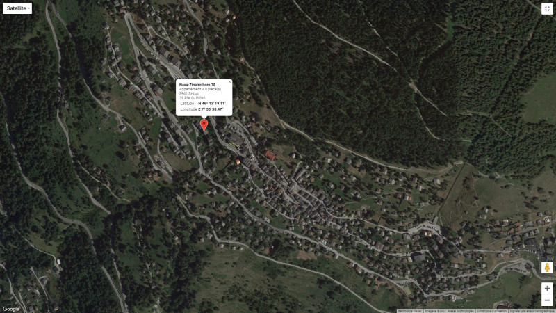 Plan de situation Nava-Zinalrothorn 78