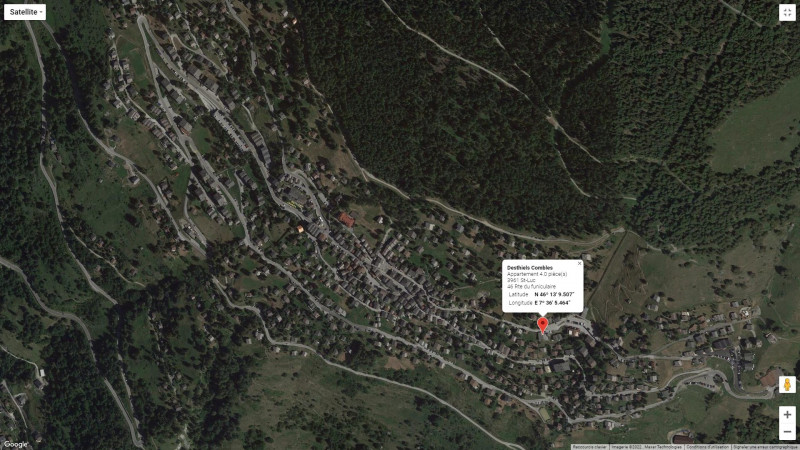 Plan de situation Desthiels Combles