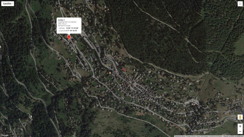 Plan de situation Arolles 7