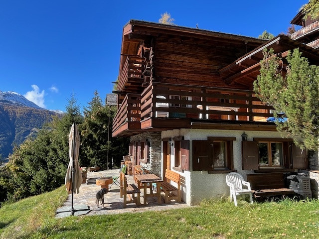 Chalet en été
